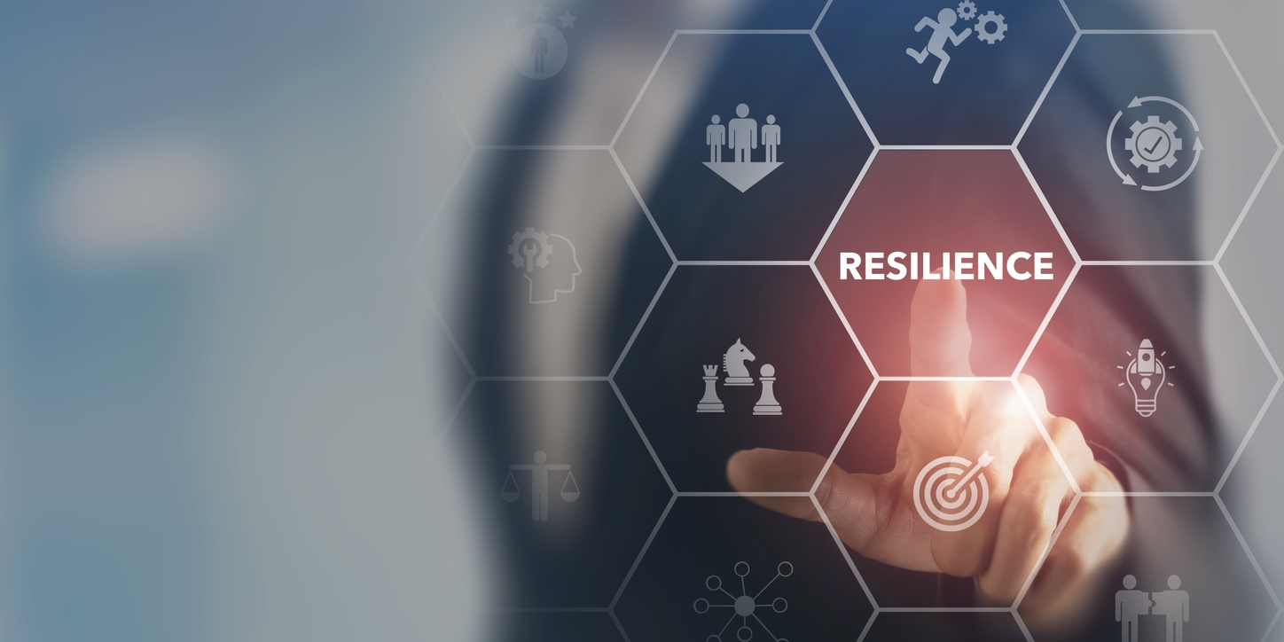 Business Resilience for sustainable and inclusive growth concept.